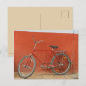 Carte Postale Un vélo à La Havane (Devant / Derrière)