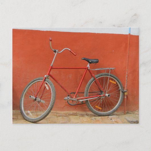 Carte Postale Un vélo à La Havane (Devant)