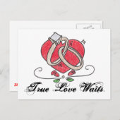 Carte Postale Un Véritable Amour Attend. (Devant / Derrière)
