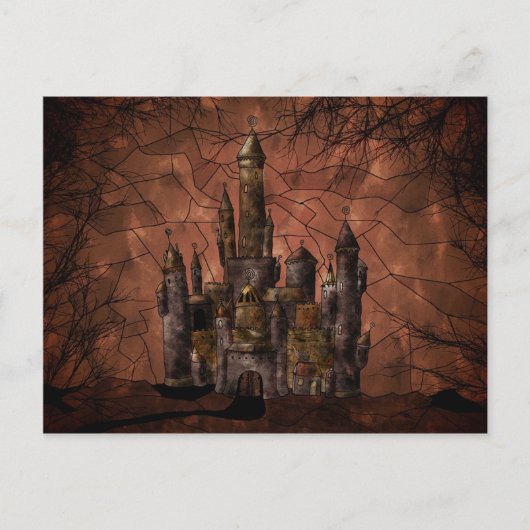 Carte Postale Un Vieux Château (Devant)