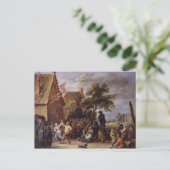 Carte Postale Un village de mercerie (Debout devant)