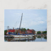 Carte Postale Un voilier Annapolis (Devant)