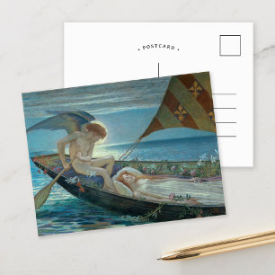 Carte Postale Un Voyage en Rêve   Walter Crane