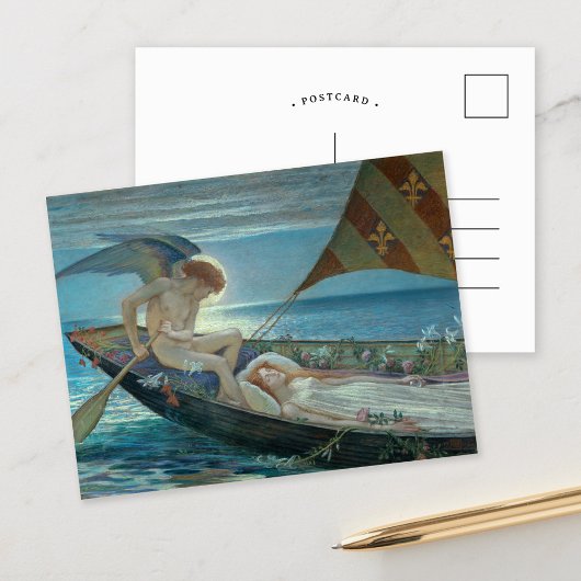 Carte Postale Un Voyage en Rêve | Walter Crane