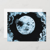 Carte Postale Un voyage sur la Lune (Devant / Derrière)