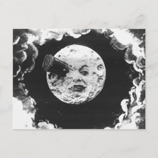 Carte Postale Un voyage sur la Lune