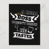 Carte Postale Un vrai devis de chef (Devant)