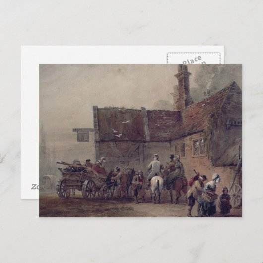 Carte Postale Un Wayside Inn (Devant / Derrière)