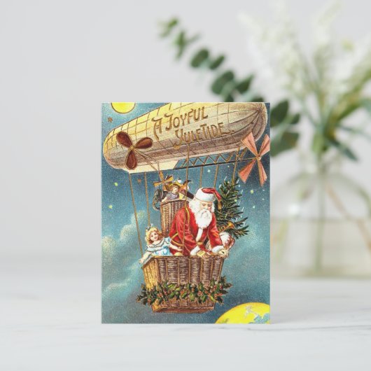 Carte Postale Un Yule Tide joyeux (Debout devant)