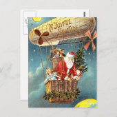 Carte Postale Un Yule Tide joyeux (Devant / Derrière)