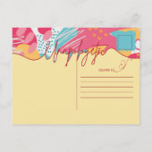 Carte Postale Unapologetic Personalized Feminine Photo Collage (Dos)