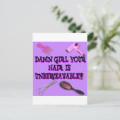 Carte Postale Unbeweavable (Debout devant)
