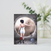 Carte Postale Unchain My Broken Heart Gothic Art Postcard (Debout devant)