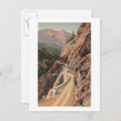 Carte Postale Uncompahgre Gorge et Million Dollard Highway (Devant / Derrière)