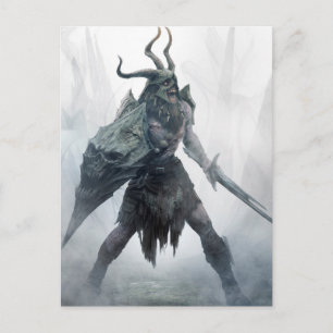 Carte postale Undead Draugr Warrior