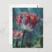 Carte Postale Underwater Tulip (Devant / Derrière)