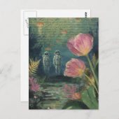 Carte Postale Underwater Tulip Explorers Collage (Devant / Derrière)