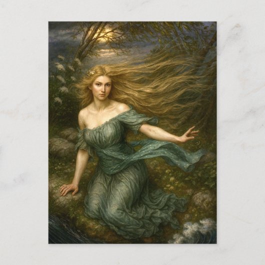 Carte Postale Undine In Moonlight (Devant)