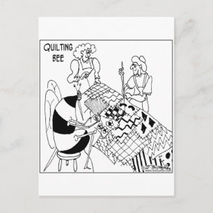 Carte Postale Une Abeille De Plantation