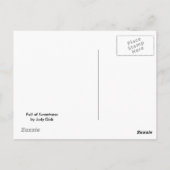Carte Postale Une année pleine de douceur (Dos)