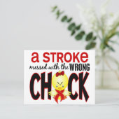 Carte Postale Une Attaque A Éclaté Avec Le Mauvais Chick (Debout devant)