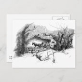 Carte postale : Une balade dans Central Park (Devant / Derrière)