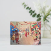 Carte Postale Une balle masquée sur un navire | Victor Gabriel G (Debout devant)