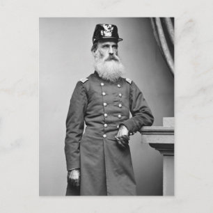 Carte Postale Une barbe de guerre civile géniale, années 1860