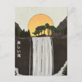 Carte Postale Une belle cascade (Devant)