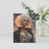 Carte Postale Une belle femme (Debout devant)