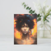 Carte Postale Une belle femme (Debout devant)