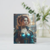 Carte Postale Une belle femme (Debout devant)