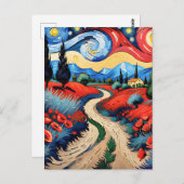 Carte Postale Une belle prairie (Devant / Derrière)