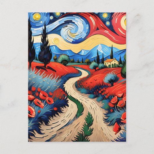 Carte Postale Une belle prairie (Devant)