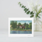 Carte Postale Une belle résidence de Chautauqua Lake (Debout devant)