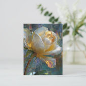 Carte Postale Une belle rose (Debout devant)