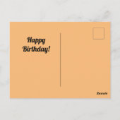 Carte Postale Une BÉNÉDICTION Est Née Aujourd'Hui Anniversaire R (Dos)