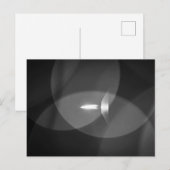 Carte Postale Une bougie brûlante (Devant / Derrière)