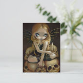 Carte postale "Une bougie dans l'obscurité" (Debout devant)