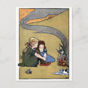 Carte Postale Une bouilloire observée ne bout jamais le cru