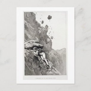 Carte Postale Une Cannonade sur le Cervin, 1862, de "The Asc