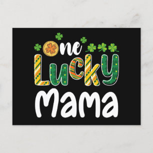 Carte Postale Une chance Mama Matching Family St Patrick's Day