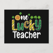 Carte Postale Une Chancelière chanceuse St Patrick's Day (Devant)