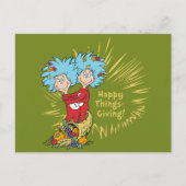 Carte Postale Une Chose Deux Joyeuses Choses Qui Donnent ! (Devant)