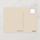 Carte Postale Une comédie musicale embauchée (Dos)