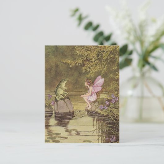 Carte Postale une conversation.. (Debout devant)