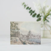 Carte Postale Une copie d'une partie du dessin de Canaletto, de  (Debout devant)