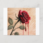 Carte Postale Une couleur rugueuse délicate, complexe et émotive (Devant)