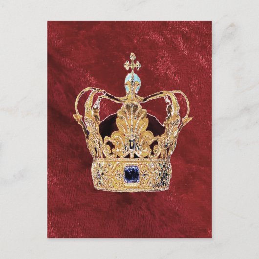 Carte Postale Une couronne royale (Devant)