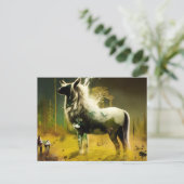 Carte Postale Une créature imaginaire (Debout devant)